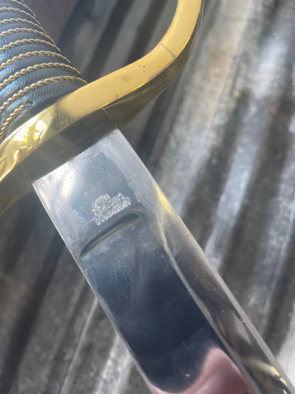 U.S. Model 1840 Cavalry Saber – Reproduction Blade / Antique Scabbard – “US ADK 1840”