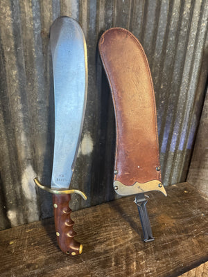 WWI U.S. Model 1913 Bolo Knife & Scabbard-HIGH Condition!