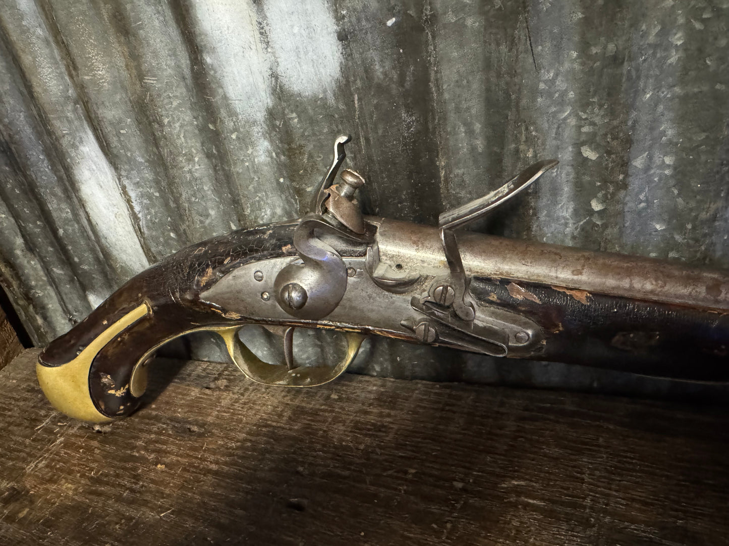 1772 Danish Dragoon Flintlock Pistol