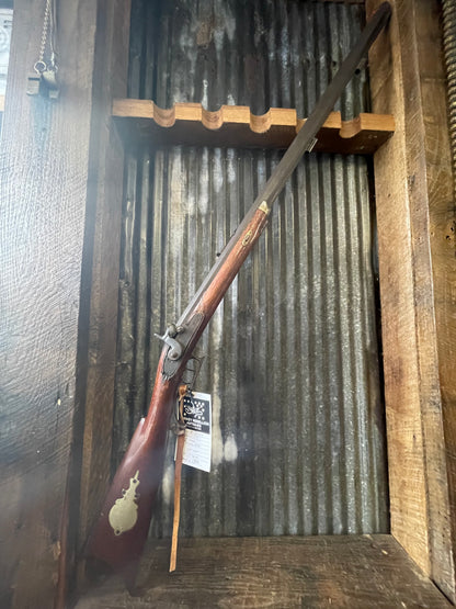Warren & Steele American Percussion Half-Stock Rifle – 19th Century Frontier Muzzleloader