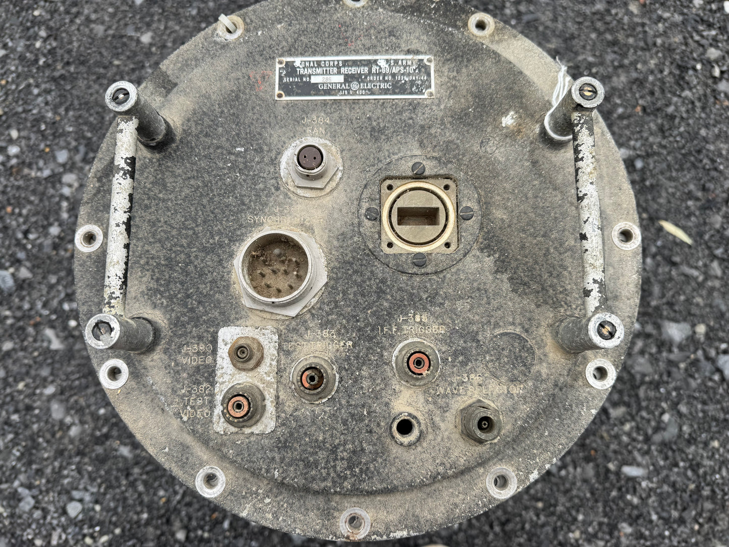 WWII GE APS-10 Radar Transmitter Receiver RT-69 Signal Corps