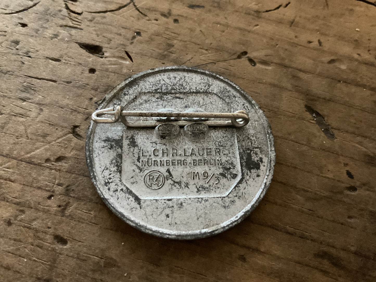 Original 1932 German Political Commemorative Tinnie
