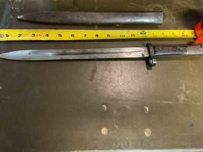 Czech VZ24 Bayonet with Scabbord