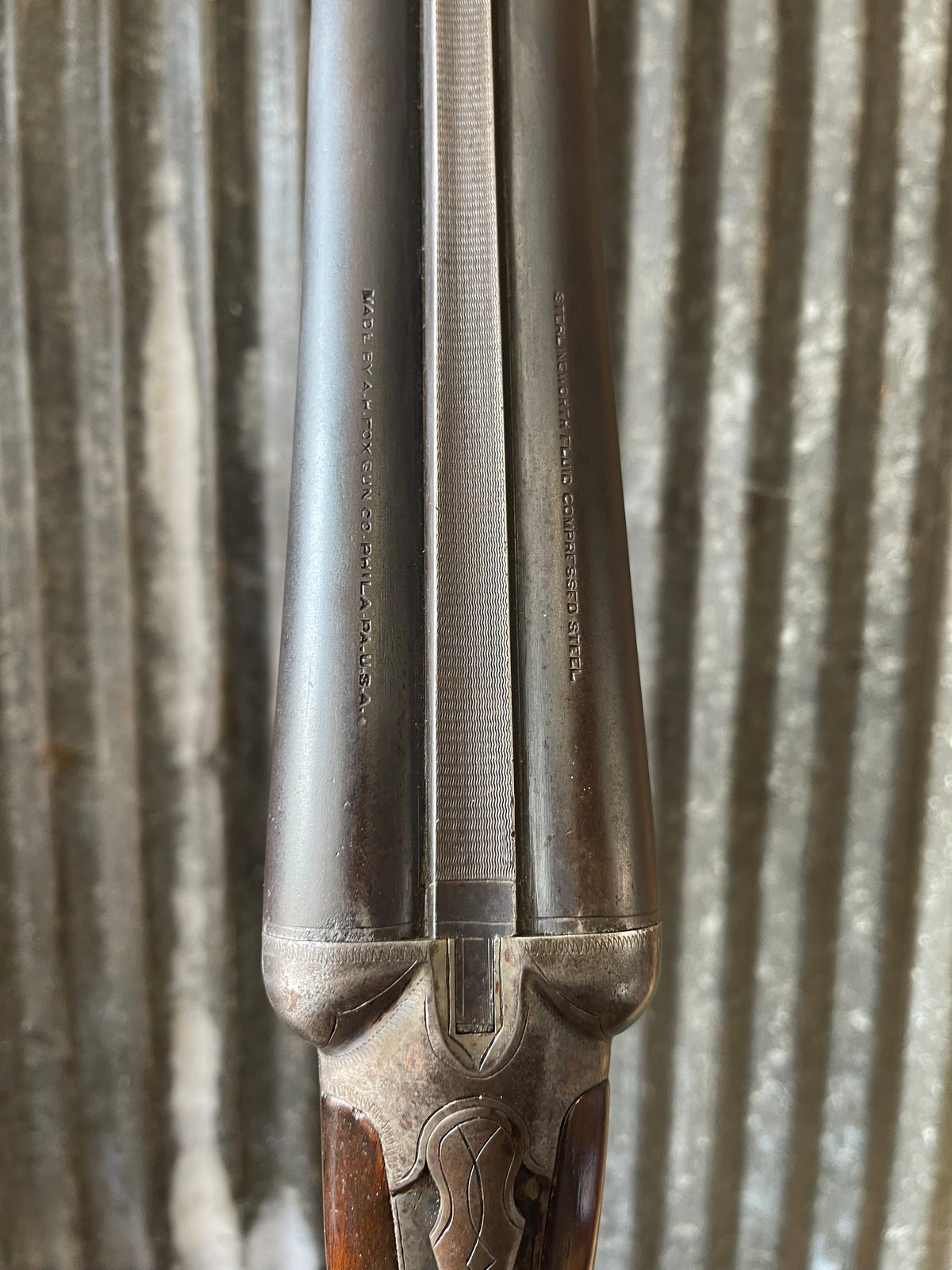 A.H. Fox Sterlingworth 12 Gauge Side-by-Side – Two Barrel Set – Philadelphia Made – Serial 99233