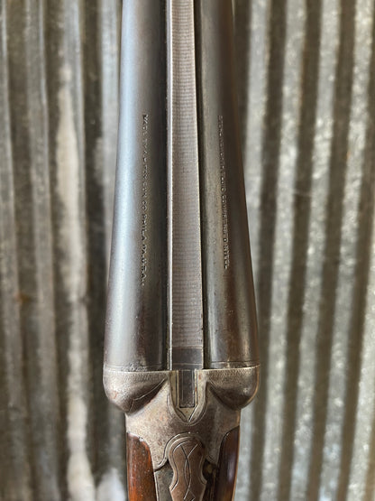 A.H. Fox Sterlingworth 12 Gauge Side-by-Side – Two Barrel Set – Philadelphia Made – Serial 99233