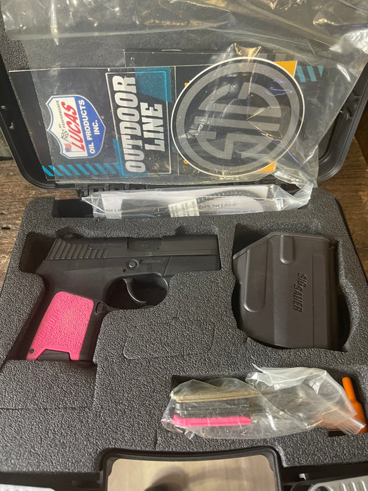 SIG Sauer P290RS .380 ACP Subcompact Pistol Package – Box, Holster & 3 Grip Sets