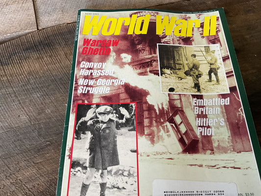 WORLD WAR II MAGAZINE.  MAY 1993