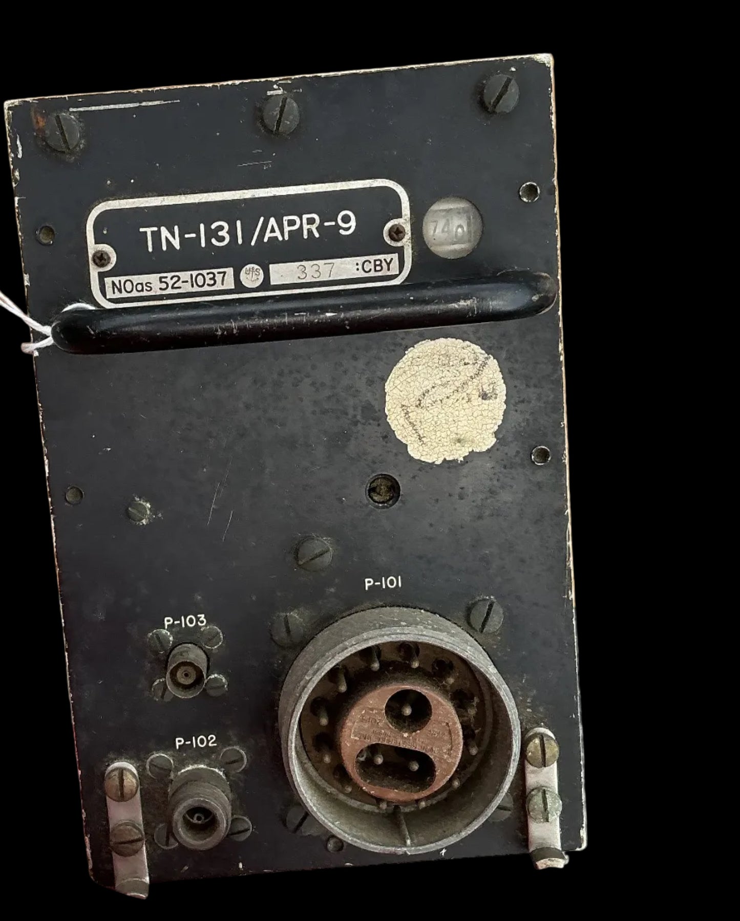 WWII U.S. Military Unit TN-131/APR-9 – Radar Receiver Component / Electronic Module