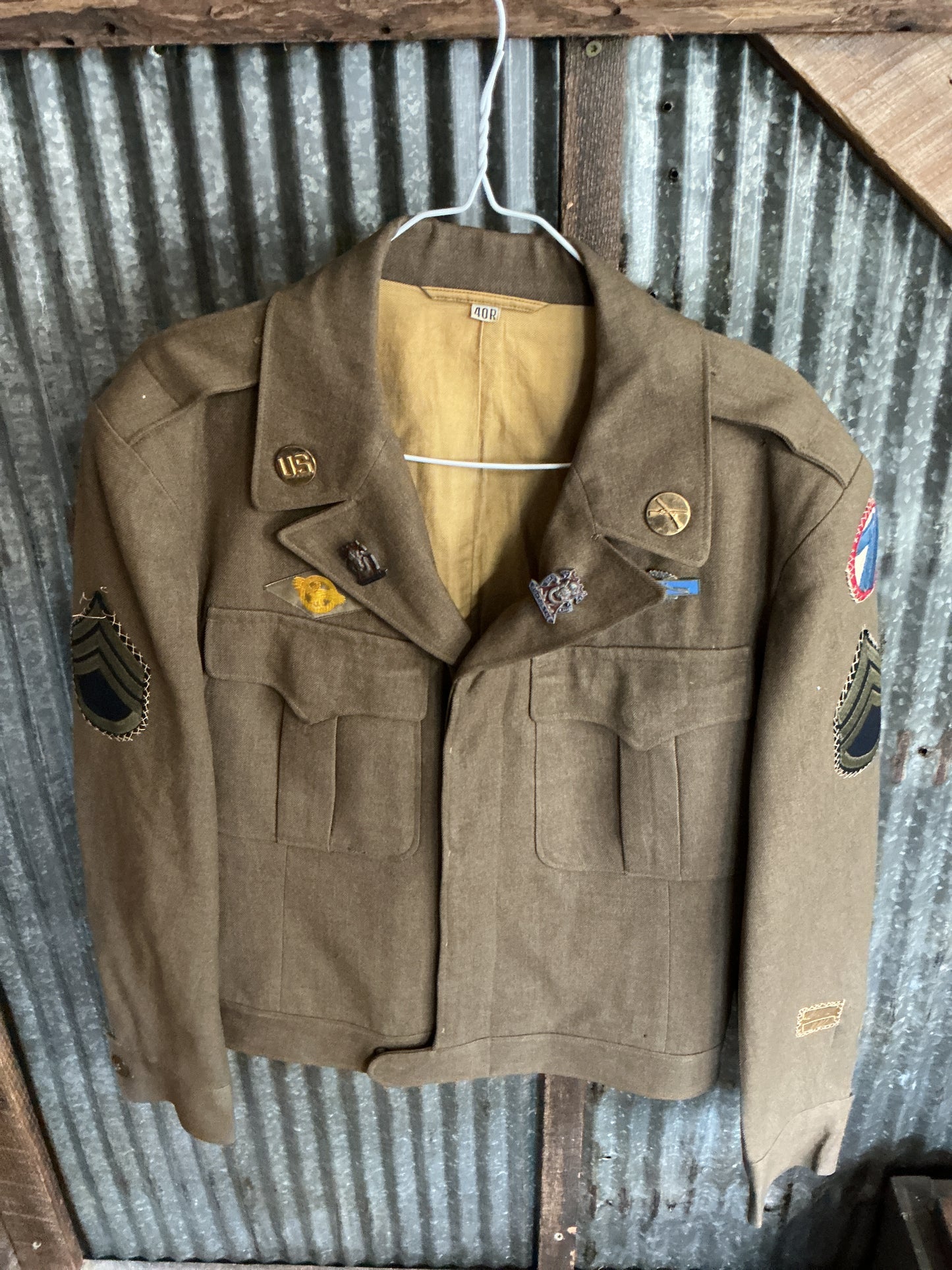 1944 Dated 71st Infantry “Ike” Jacket