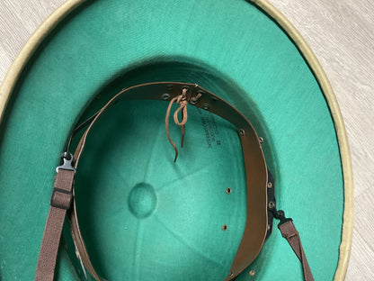 Original U.S. Military International Hat Co. Pressed Fiber Sun Helmet-Dec.31, 1948