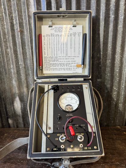 WWII U.S. Signal Corps Test Set TS-26A/TSM – Cable Tester Kit