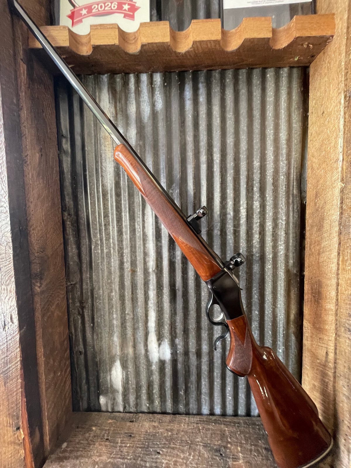 Browning B78 High Wall 6mm Remington – High Grade Single-Shot Rifle