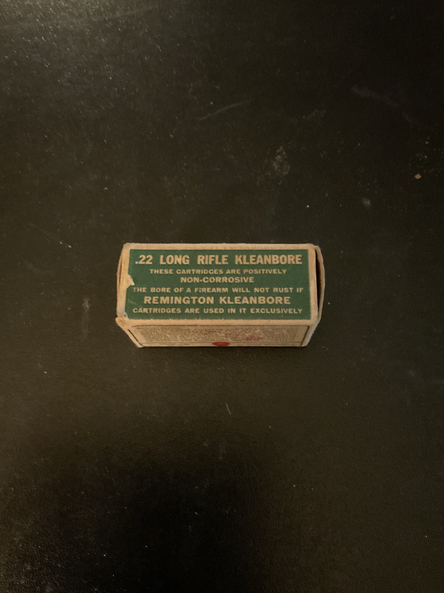 Vintage Remington UMC Kleanbore .22 Long Rifle Rimfire Cartridges — Full Box of 50