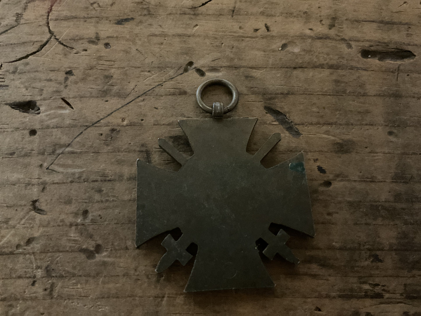 Original German WWI Honor Cross w/ Swords-Combatant Award