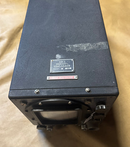 WWII U.S. Navy ASB-5 Radar Indicator CQC-55ACB