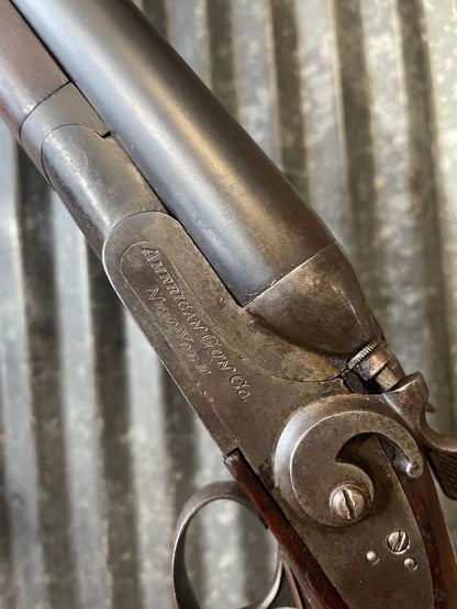 American Gun Company Side-by-Side 12 Gauge Hammer Shotgun