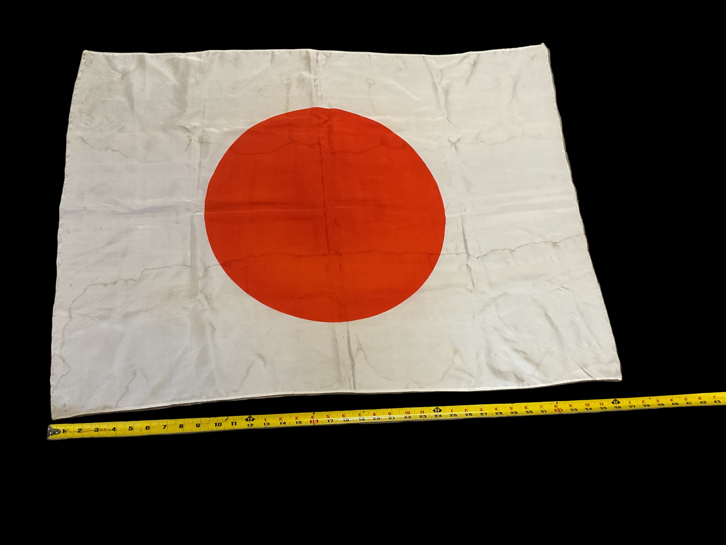 WWII Japenese “Rayon” Lightweight National Battle Flag