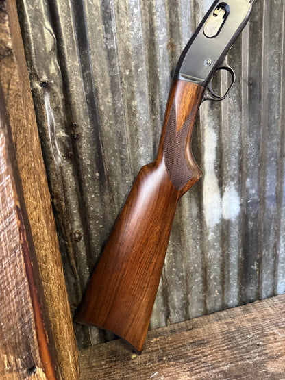 Remington Model 12 Pump Rifle-Deluxe Wood Octagon Barrel