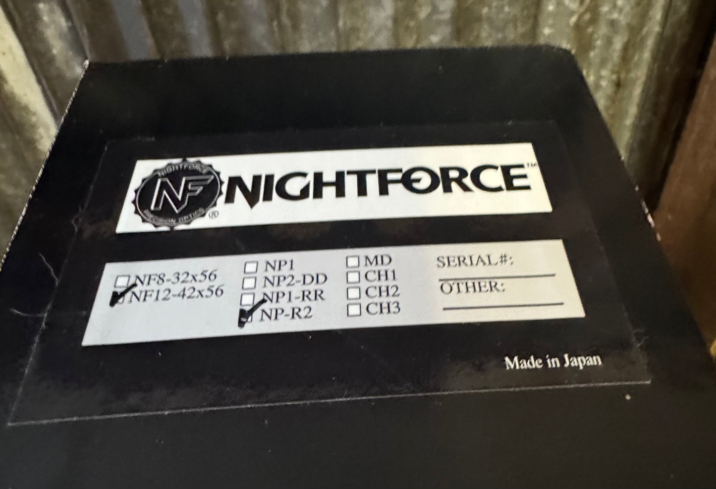 SAVAGE MODEL 12-NightForce BENCHREST PACKAGE