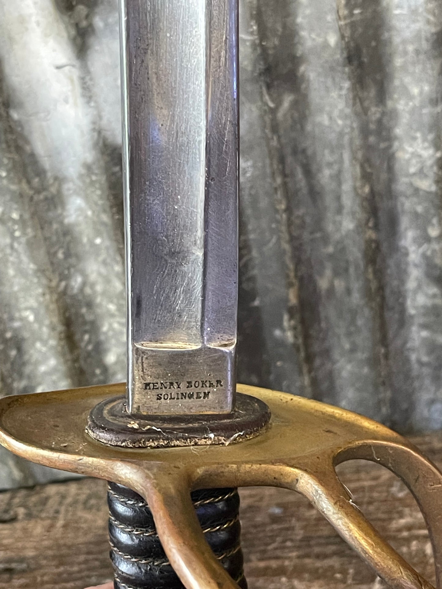 American Civil War Model 1860 Cavalry Saber – Henry Boker Import – Solingen