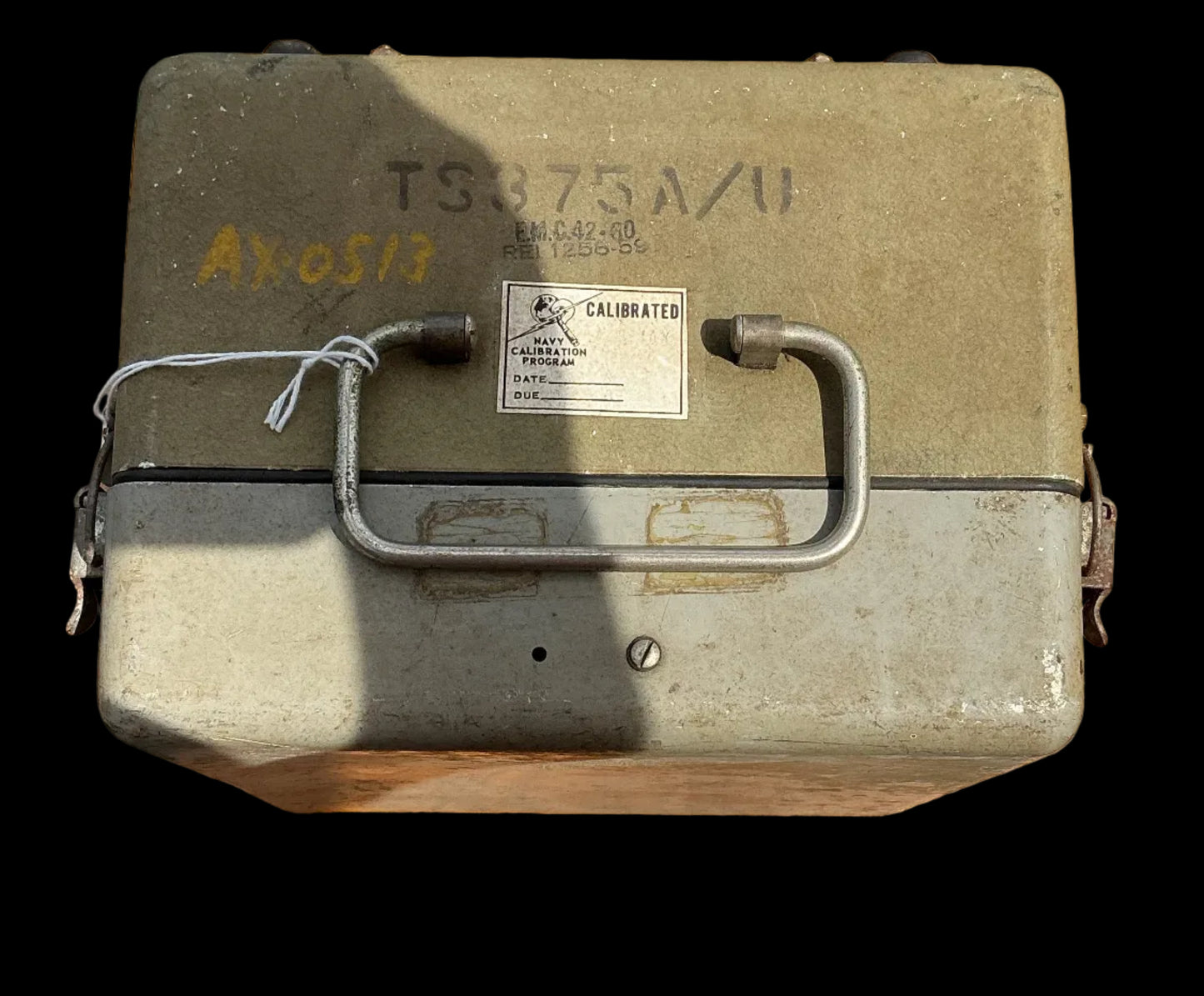 WWII U.S. Military TS-375A/U Vacuum Tube Voltmeter Set – Complete w/ Case & Probes
