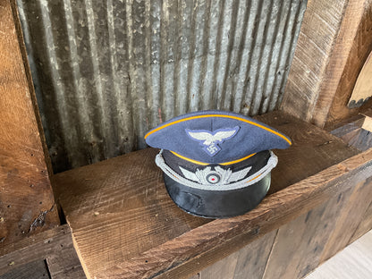 German Luftwaffe Officer Visor Cap