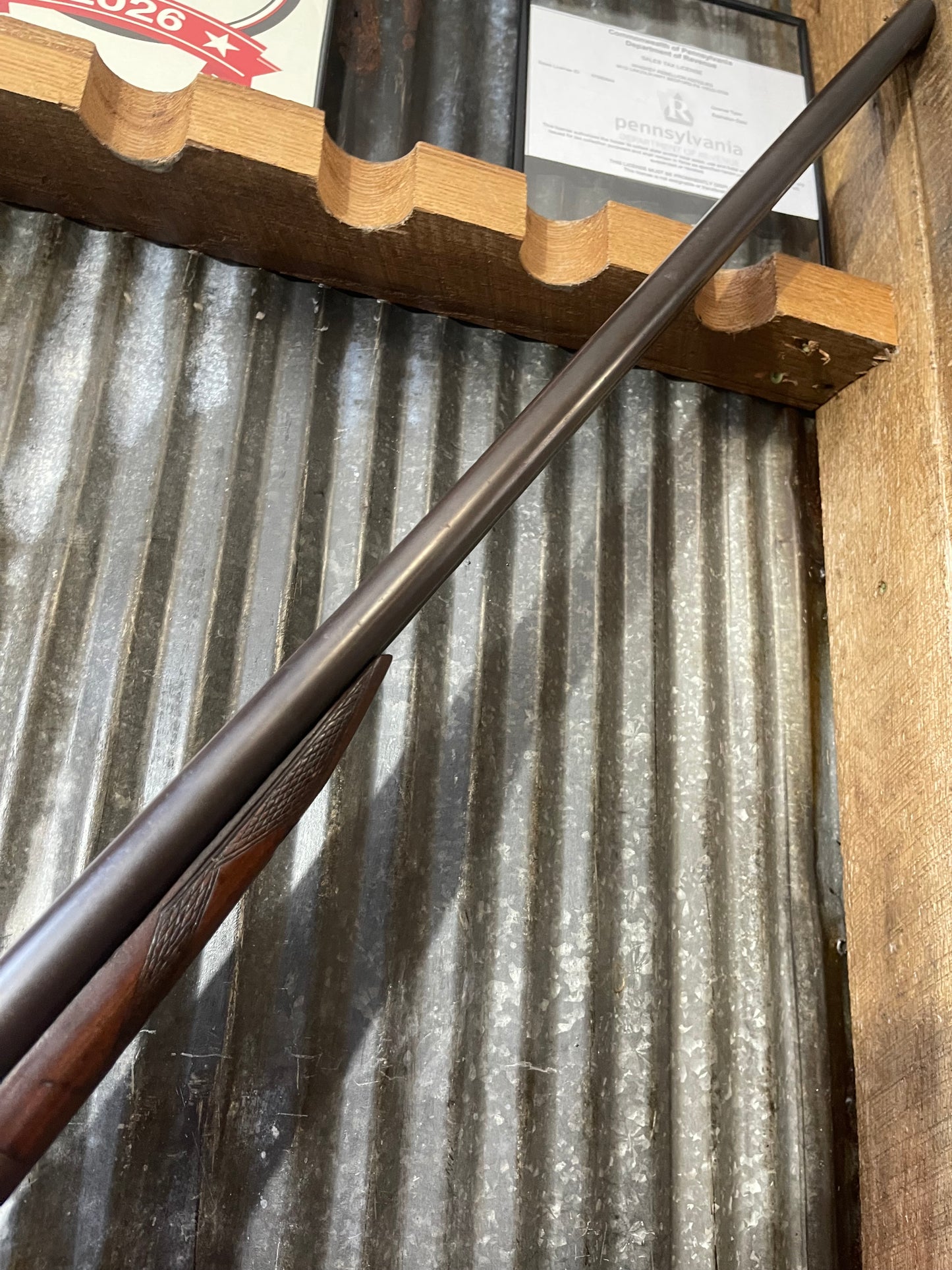 American Gun Company Side-by-Side 12 Gauge Hammer Shotgun