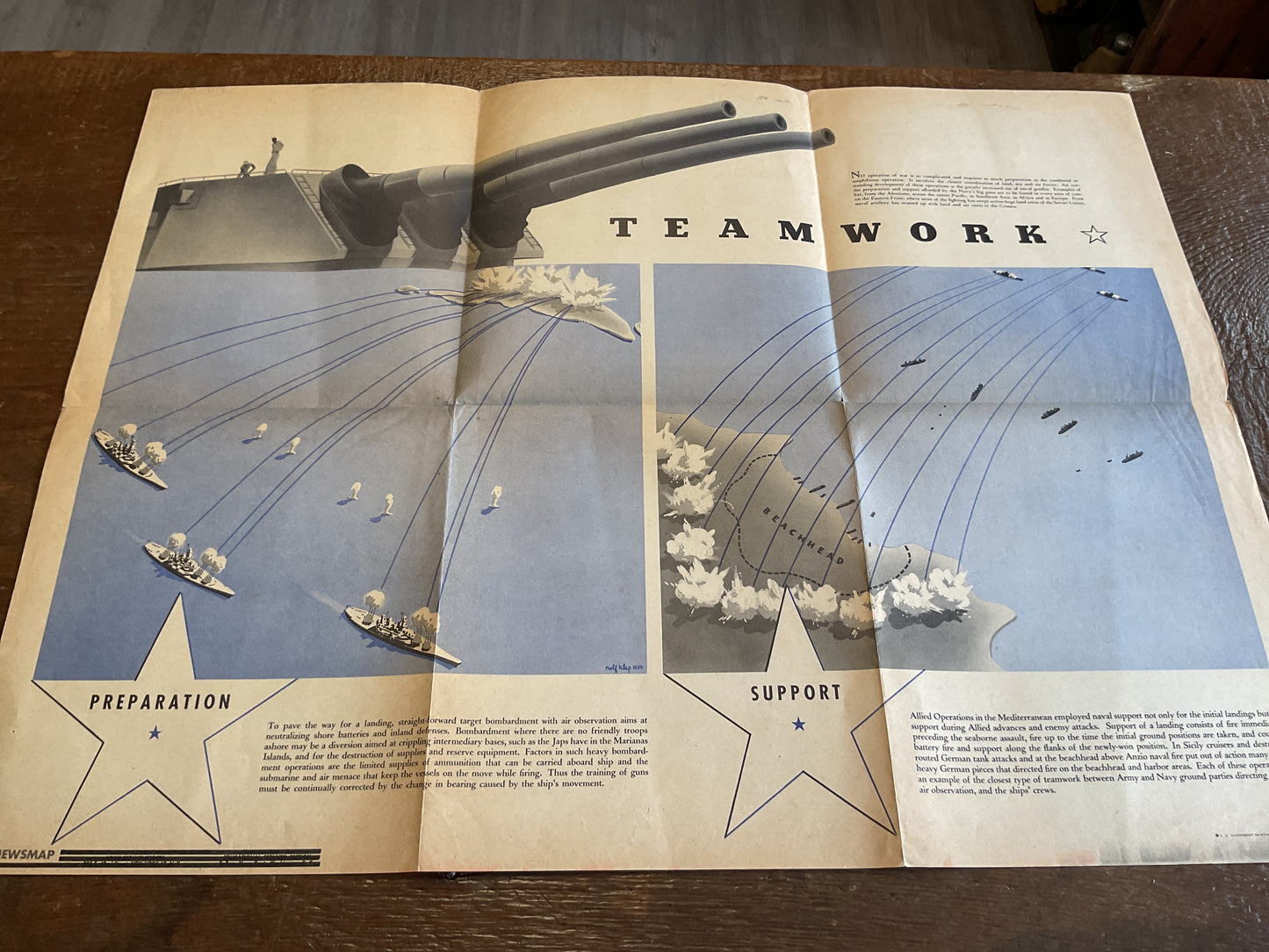 WWII News Map