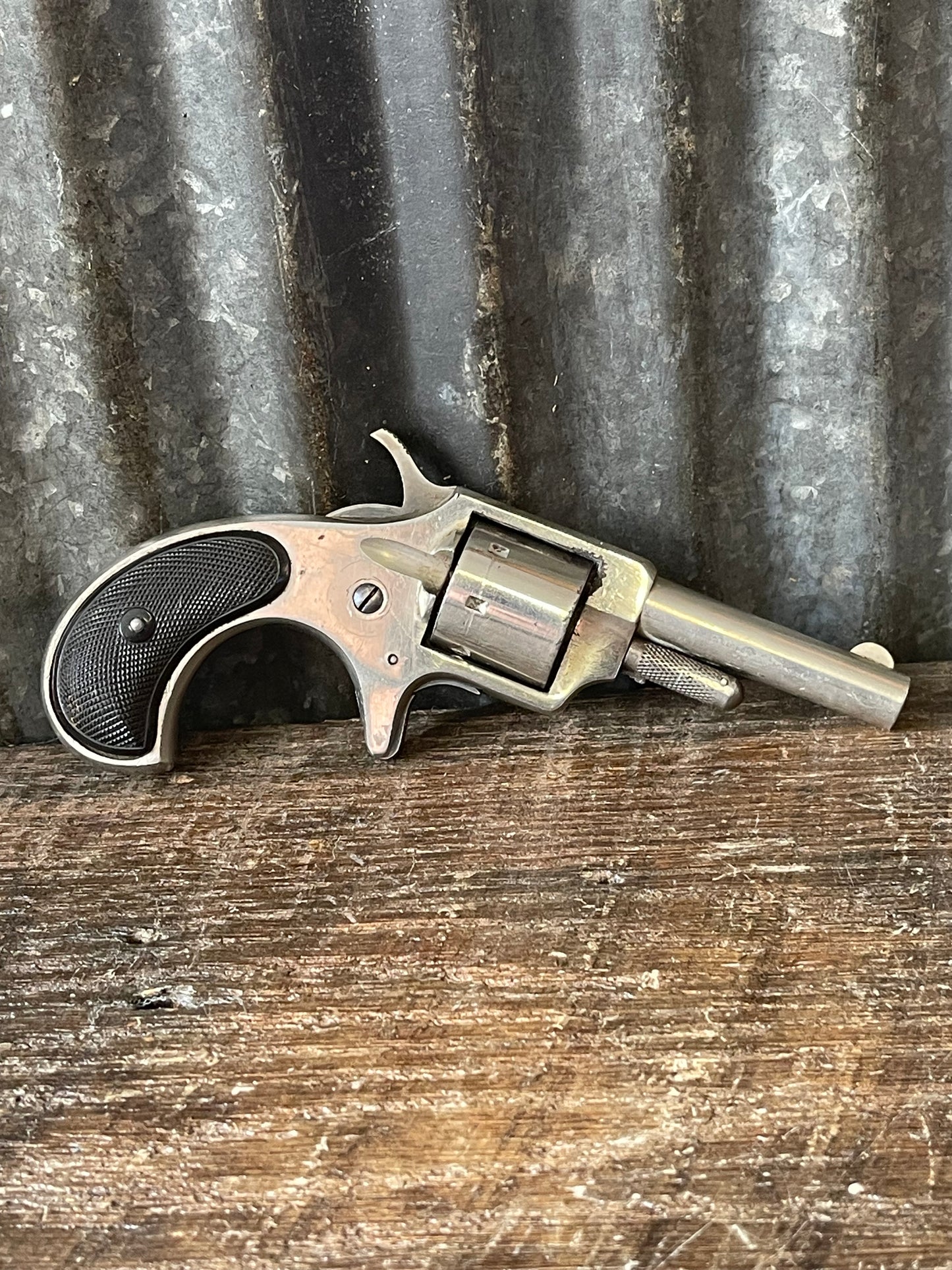 E. Remington & Sons Iroquois Revolver – .22 Short – 7 Shot – Antique Pocket Revolver