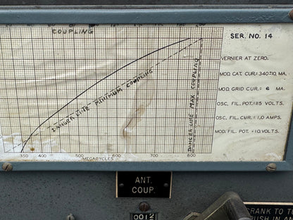 Large WWII-era radar/electronics transmitter cabinet