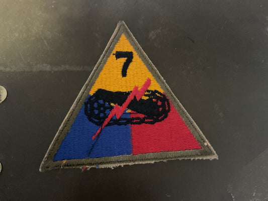 7th Armored Division Patch