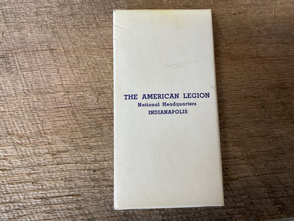 American Legion School Award Medal original box