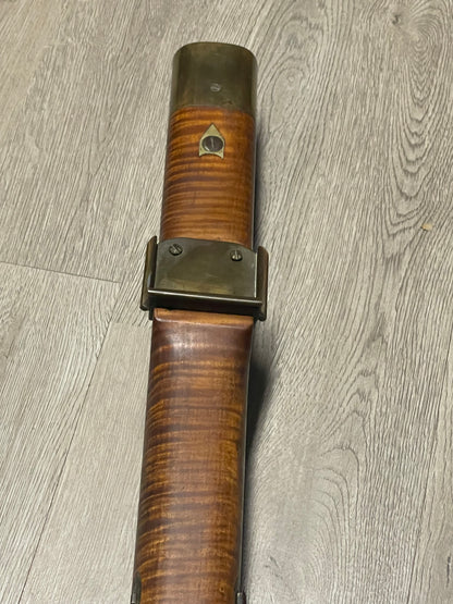 Custom .50 Cal “Chunk Gun” – Joe Sivits (New Paris, PA) – Heavy Octagon Barrel – Tiger Maple