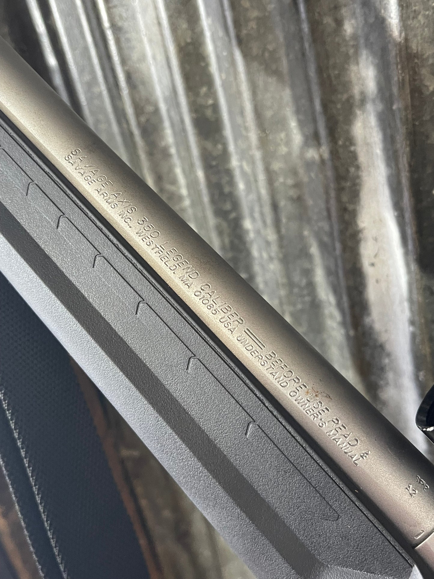 Layaway Payment Only-Savage Axis Stainless Bolt-Action Rifle – .350 Legend – Scoped – Excellent Condition