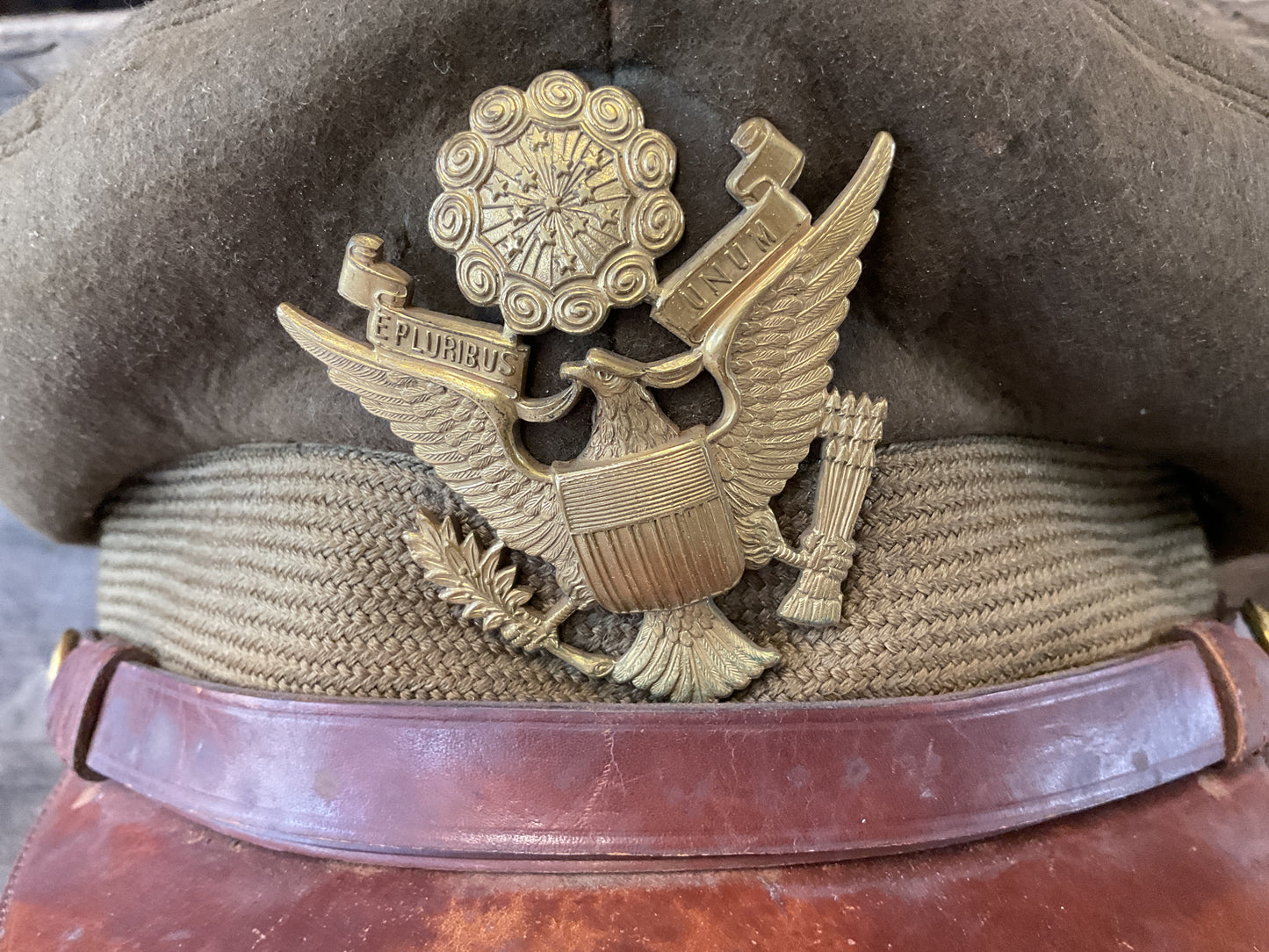 WWII Luxenburg Army Officers Hat