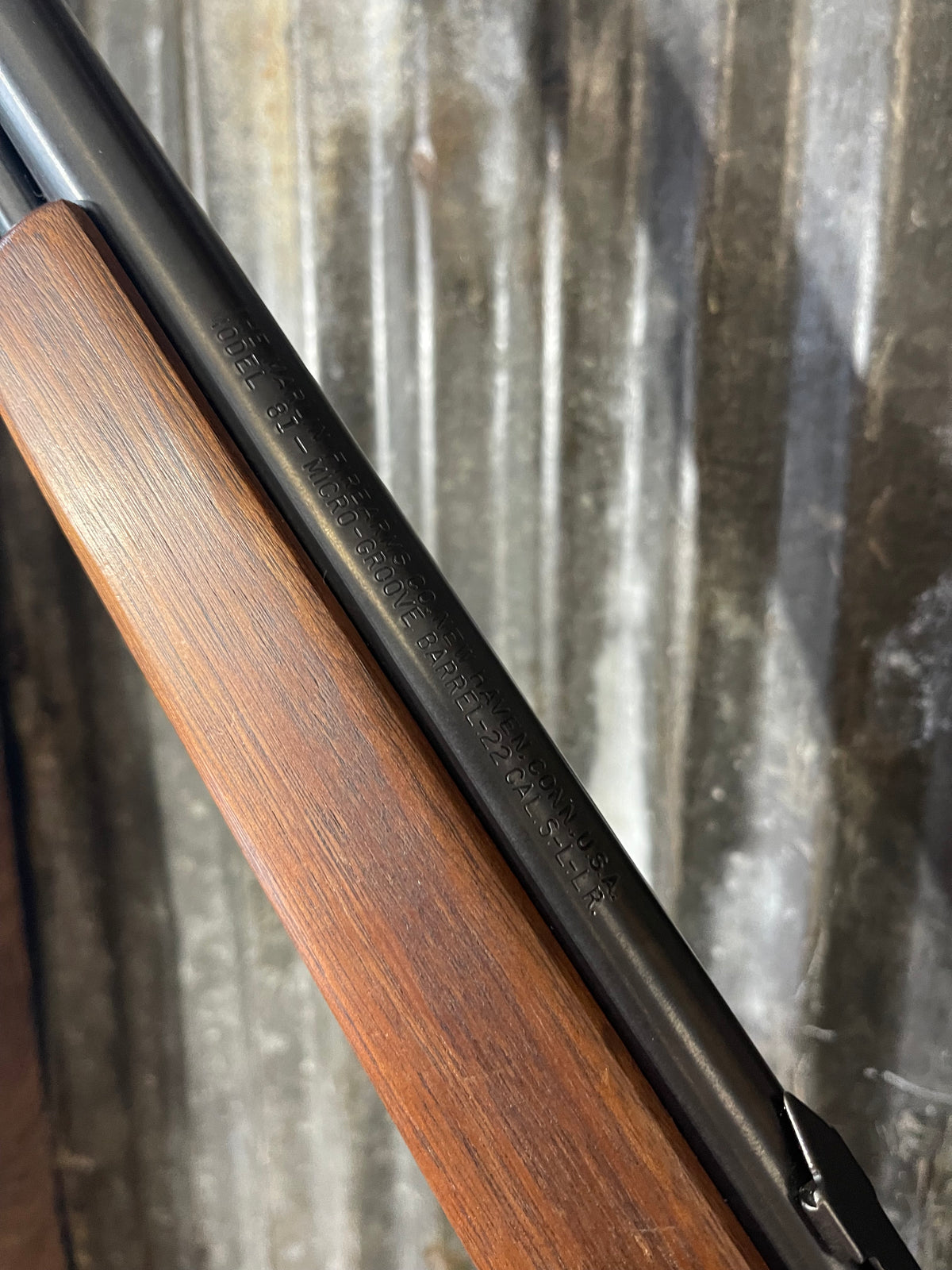 Marlin Model 81 Tube-Fed Bolt Action .22 LR Rifle with Weaver Scope