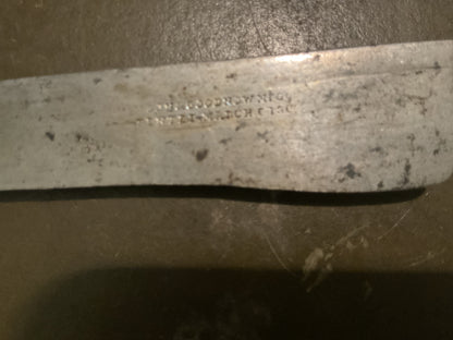 Larson & Goodnow 8” Serving Knife dated 1860