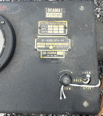 ID-168B/APA-44 Aircraft Radar Indicator Unit