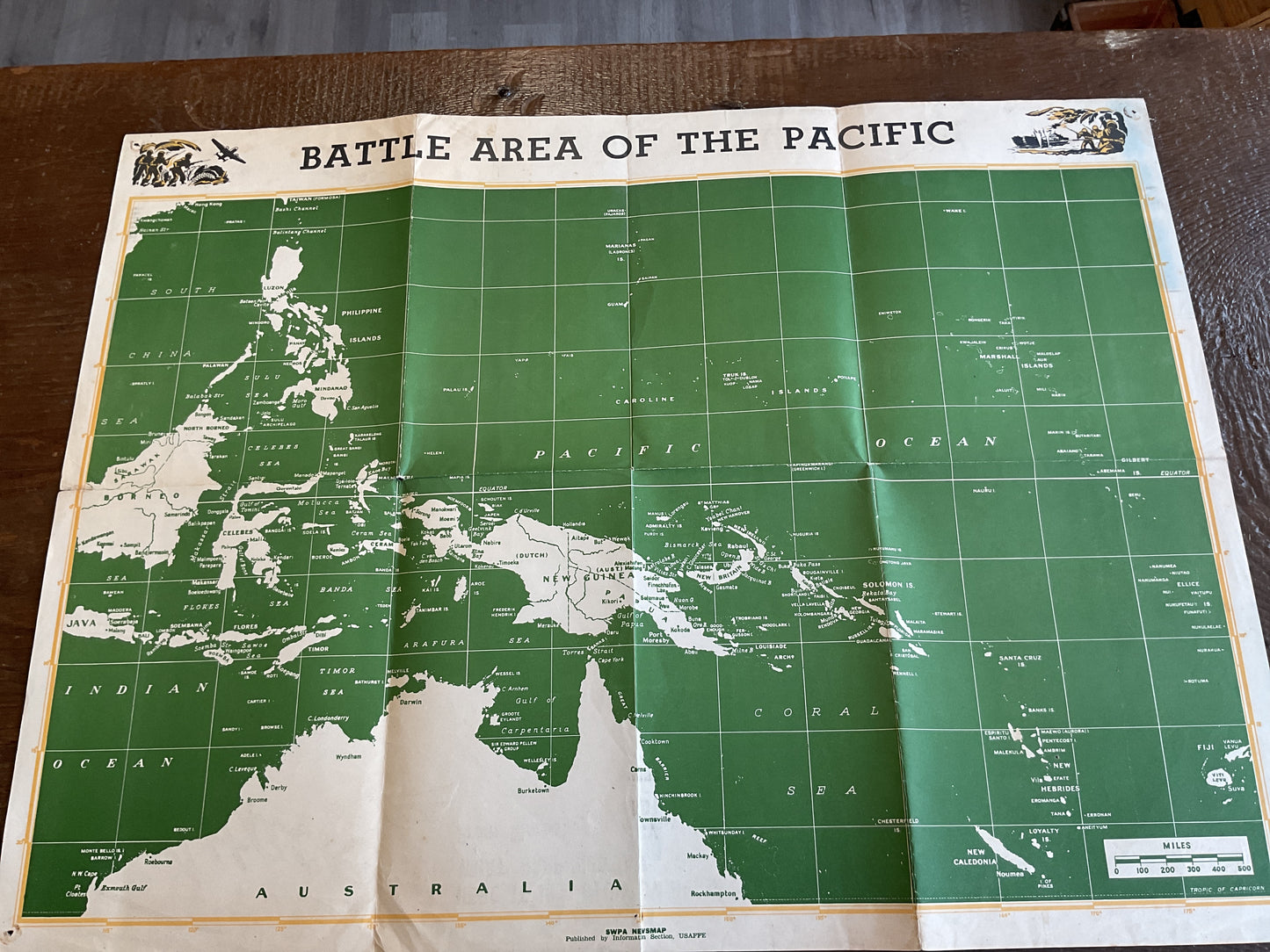 WWII NEWS Map