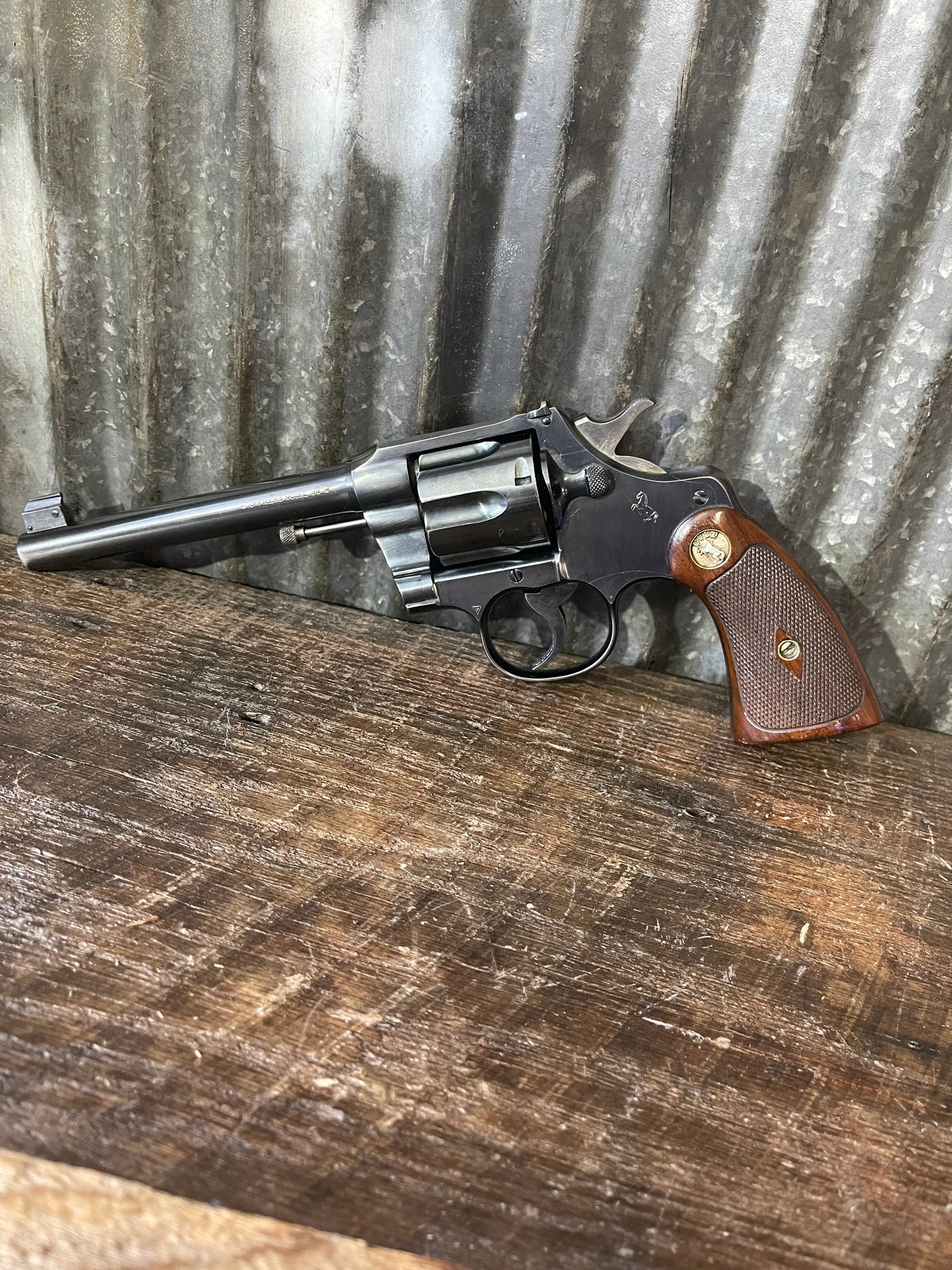 Colt Officer’s Model .38 Target Revolver – .38 Special – Classic Colt Target Revolver