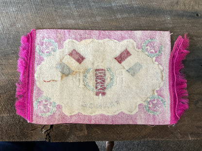 WWI Tobacco Felt Flag (approx 9x6)