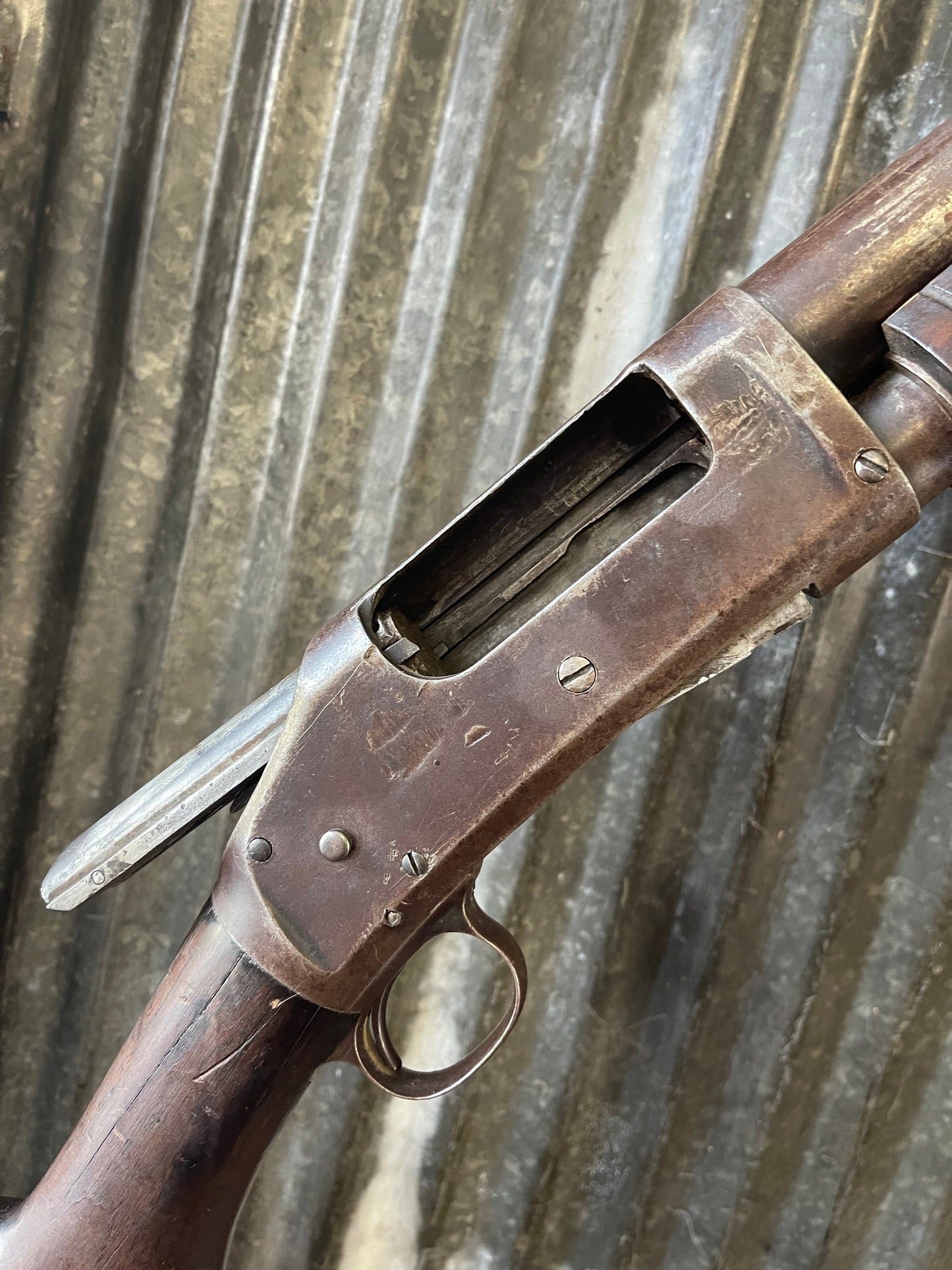 Winchester Model 1897 Pump Shotgun – Antique 1897 Production – 12 Gauge – 24” Barrel – Mechanically Functional