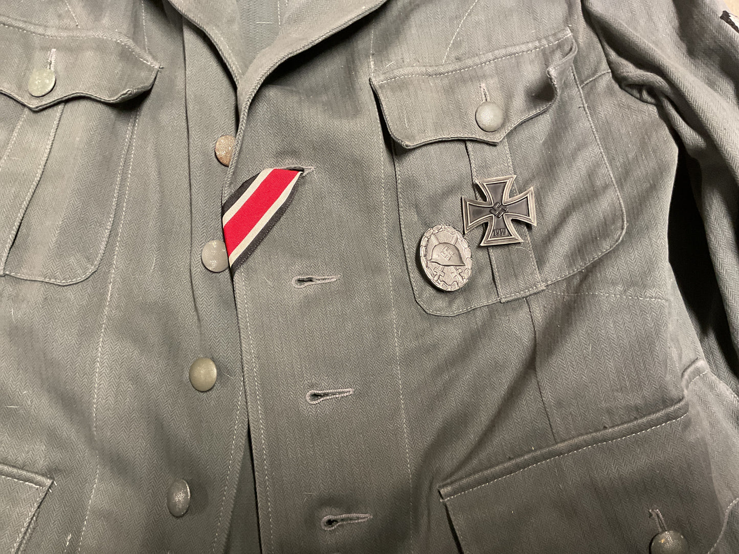 WWII Repro German Waffen SS Style Field Tunic
