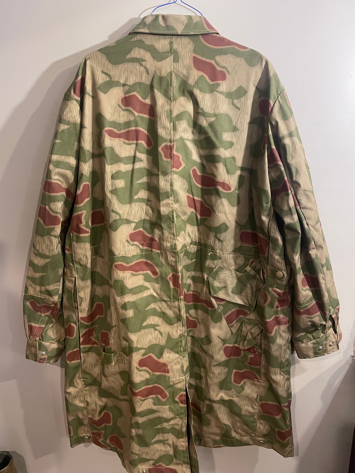Repro WWII German Luftwaffe Field Division Marsh Camo Smock