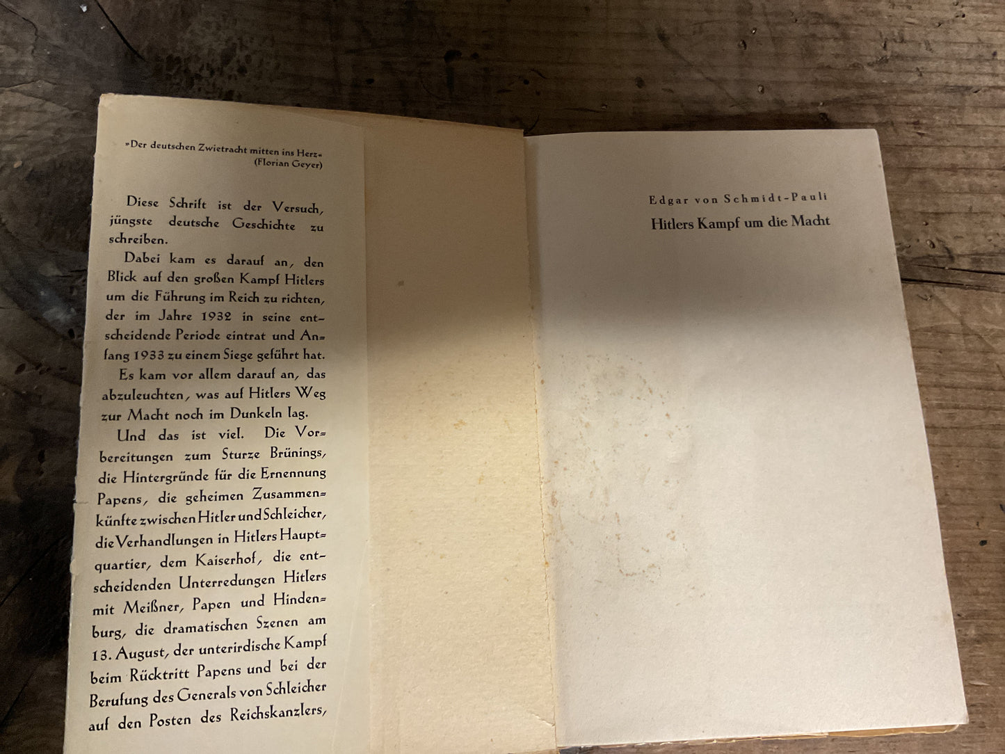 Edgar von Schmidt-Pauli-Complete with Illustrated Dust Jacket