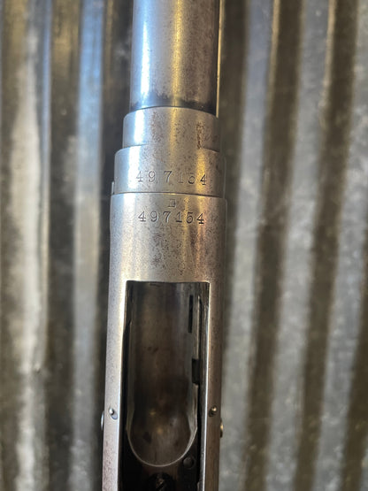 Winchester Model 1897 12 Gauge Pump Action Shotgun – 1910 Manufacture – 30” Barrel – Full Choke