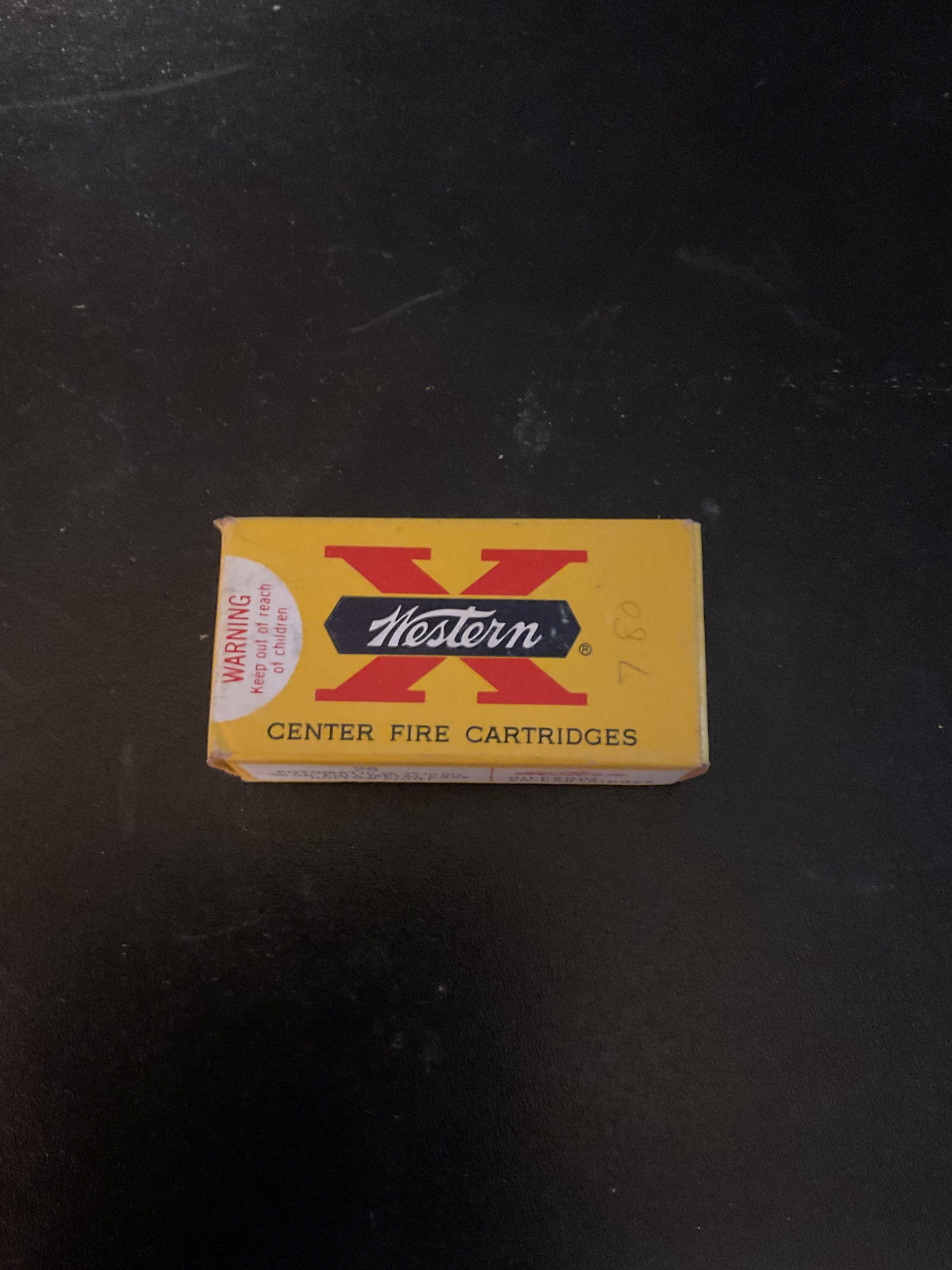 Vintage Western Super-X .25 Automatic Hollow Point Cartridges — Full Box of 50