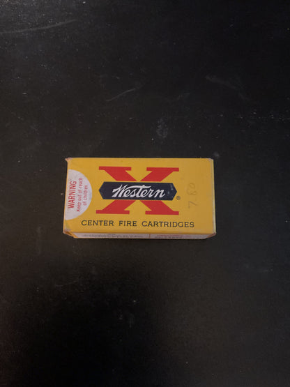 Vintage Western Super-X .25 Automatic Hollow Point Cartridges — Full Box of 50