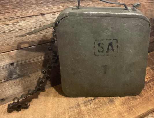 German Maxim Machine Gun Ammo Can-WWI