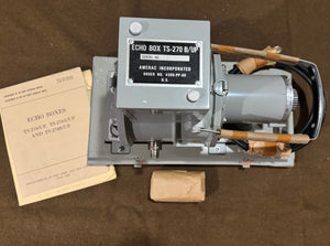 Original NOS U.S. military Echo Box TS-270B/UP